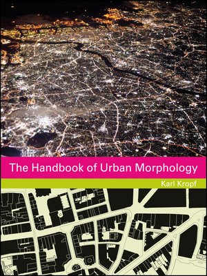 cover image of The Handbook of Urban Morphology